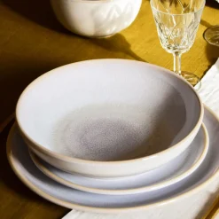 Céladon Paris Assiette creuse | Blanc nacré Discount