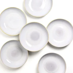 Céladon Paris Assiette creuse | Blanc nacré Discount