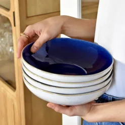 Céladon Paris Assiette creuse | Bleu odyssée Sale