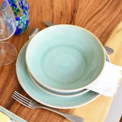 Céladon Paris Assiette creuse | Vert minéral Hot
