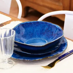 Céladon Paris Assiette creuse Onda | Bleu abyssal Best