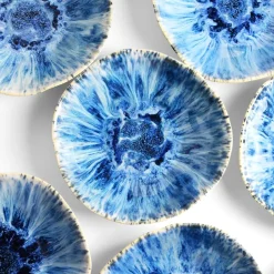 Céladon Paris Assiette creuse Onda | Bleu écume
