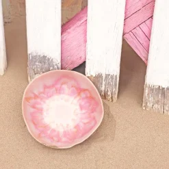 Céladon Paris Assiette creuse Onda | Rose anémone Hot