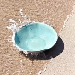 Céladon Paris Assiette creuse Onda | Vert d'eau