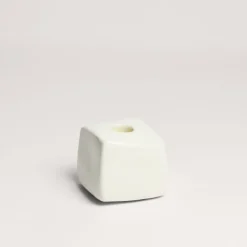 Céladon Paris Bougeoirs Sol | Blanc Clearance