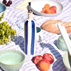 Céladon Paris Bouteille d'huile | Bleu Linhas Discount