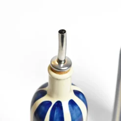 Céladon Paris Bouteille d'huile | Bleu Linhas Discount