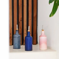 Céladon Paris Bouteille d'huile | Bleu marin Hot