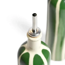 Céladon Paris Bouteille d'huile | Vert Linhas Clearance