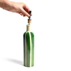 Céladon Paris Bouteille d'huile | Vert Linhas Clearance