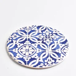 Céladon Paris Dessous de plat | Bleu Azulejos New