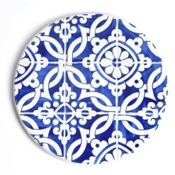 Céladon Paris Dessous de plat | Bleu Azulejos New