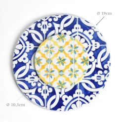 Céladon Paris Dessous de plat | Bleu Azulejos New