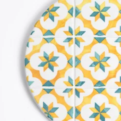 Céladon Paris Dessous de plat | Jaune & Vert Azulejos Clearance