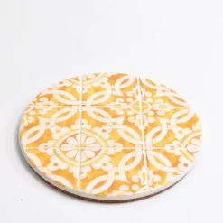 Céladon Paris Dessous de plat | Jaune Azulejos Discount