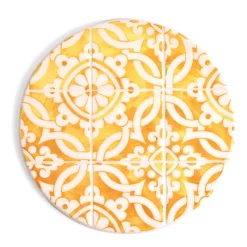 Céladon Paris Dessous de plat | Jaune Azulejos Discount