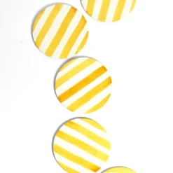 Céladon Paris Dessous de plat | Jaune Linhas Outlet