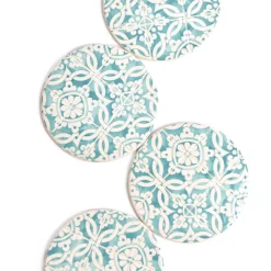 Céladon Paris Dessous de plat | Vert d'eau Azulejos