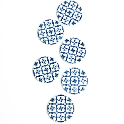 Céladon Paris Dessous de verre | Bleu & Vert d'eau Azulejos Sale