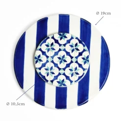 Céladon Paris Dessous de verre | Bleu & Vert d'eau Azulejos Sale