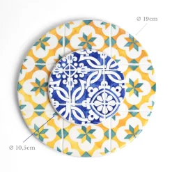 Céladon Paris Dessous de verre | Bleu Azulejos Sale