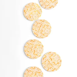 Céladon Paris Dessous de verre | Jaune Azulejos Best