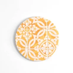 Céladon Paris Dessous de verre | Jaune Azulejos Best