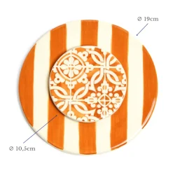 Céladon Paris Dessous de verre | Terracotta Azulejos Discount