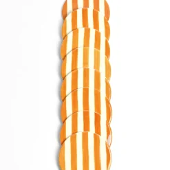 Céladon Paris Dessous de verre | Terracotta Linhas Hot