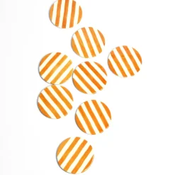 Céladon Paris Dessous de verre | Terracotta Linhas Hot