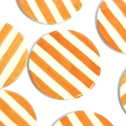 Céladon Paris Dessous de verre | Terracotta Linhas Hot