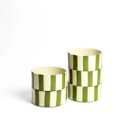 Céladon Paris Grand bol | Vert Linhas New