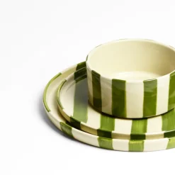 Céladon Paris Grand bol | Vert Linhas New