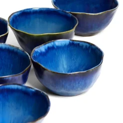 Céladon Paris Grand bol Onda | Bleu abyssal Clearance