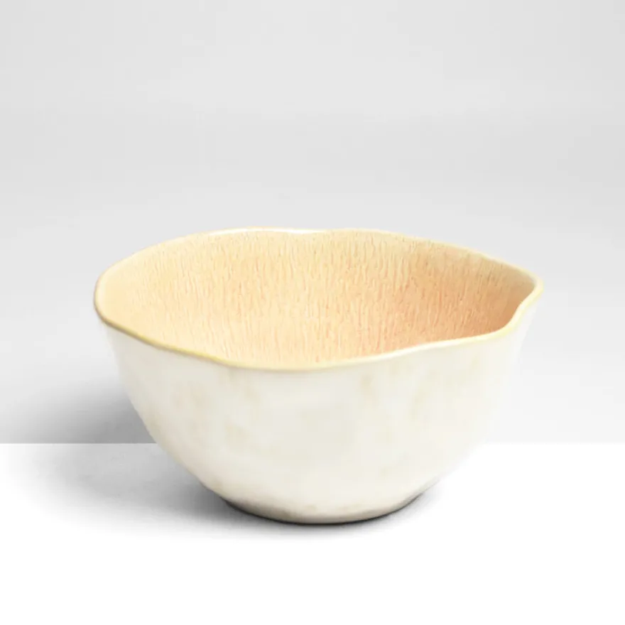 Céladon Paris Grand bol Onda | Corail doré Clearance