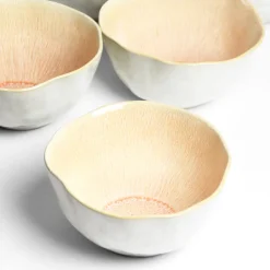 Céladon Paris Grand bol Onda | Corail doré Clearance