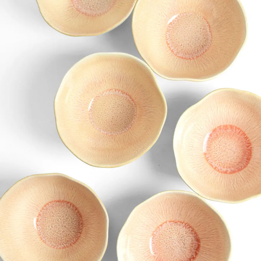 Céladon Paris Grand bol Onda | Corail doré Clearance