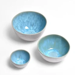 Céladon Paris Grand bol rond | Bleu água Outlet