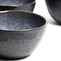 Céladon Paris Grand bol rond | Noir écume New