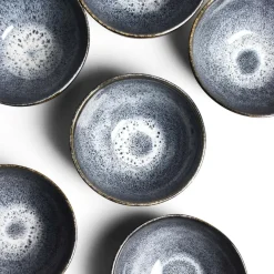 Céladon Paris Grand bol rond | Noir écume New