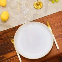 Céladon Paris Grande assiette | Blanc nacré Clearance