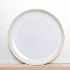 Céladon Paris Grande assiette | Blanc nacré Clearance