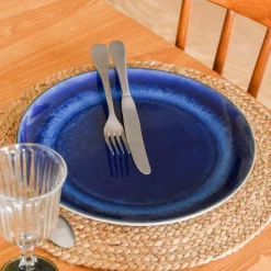 Céladon Paris Grande assiette | Bleu odyssée Online