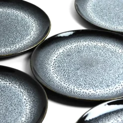Céladon Paris Grande assiette | Noir écume New
