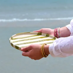 Céladon Paris Grande assiette | Vert Linhas Best