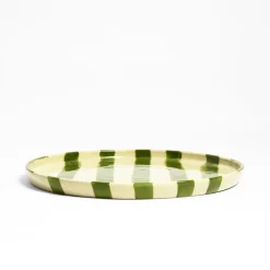Céladon Paris Grande assiette | Vert Linhas Best