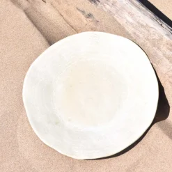 Céladon Paris Grande assiette Onda | Beige sable