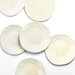 Céladon Paris Grande assiette Onda | Beige sable