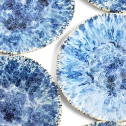 Céladon Paris Grande assiette Onda | Bleu écume New