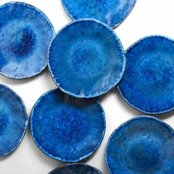 Céladon Paris Grande assiette Onda | Bleu abyssal Discount